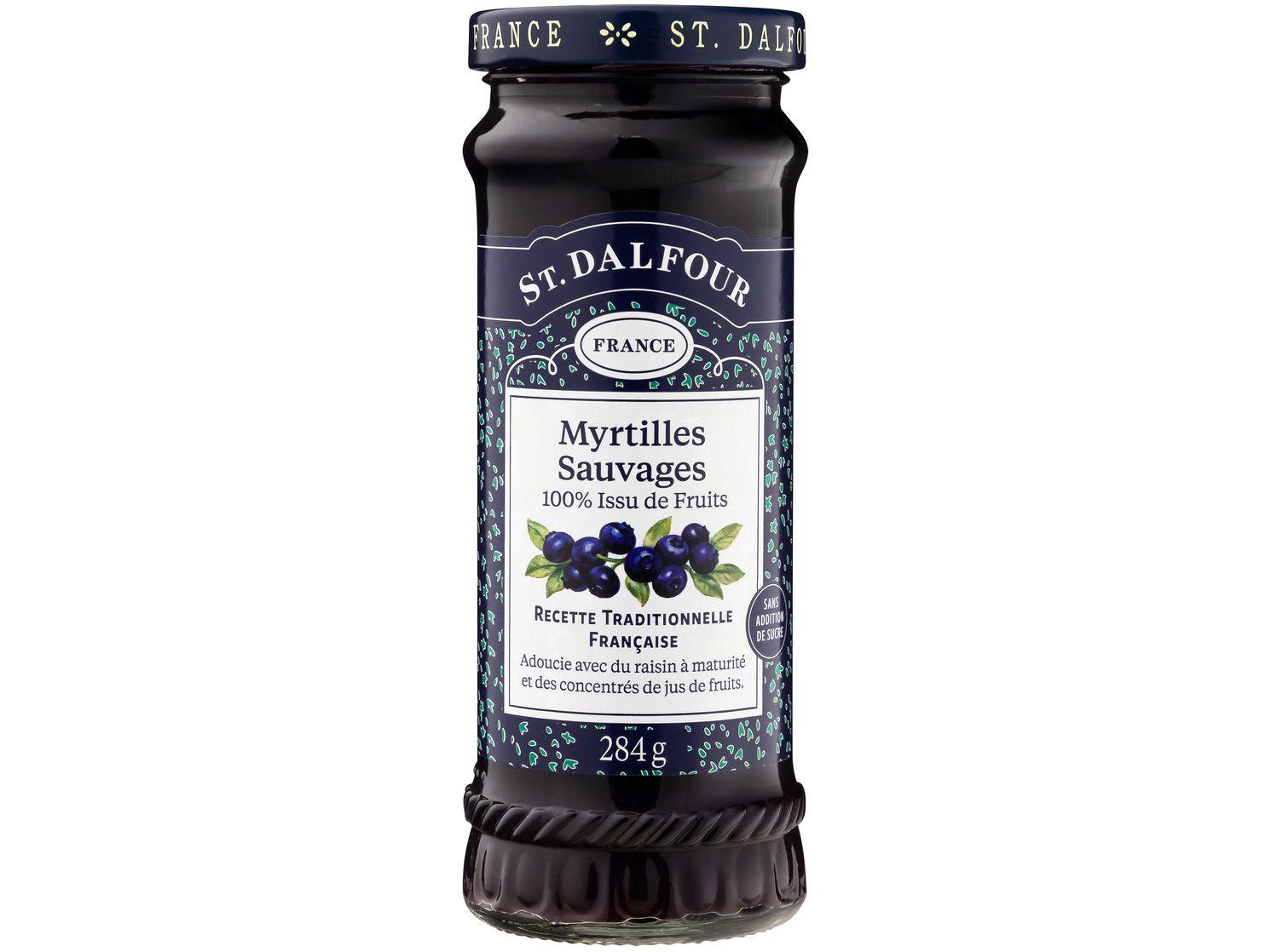 Geleia de Mirtilo St. Dalfour Myrtilles Sauvages - 284g