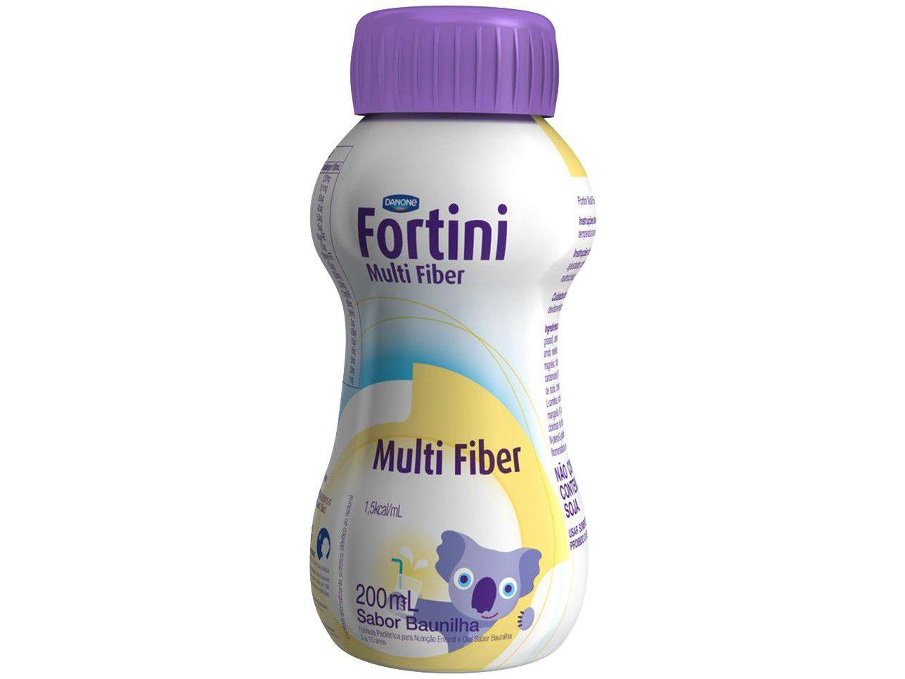Suplemento Alimentar Infantil Fortini Multi Fiber - Integral Baunilha 200ml