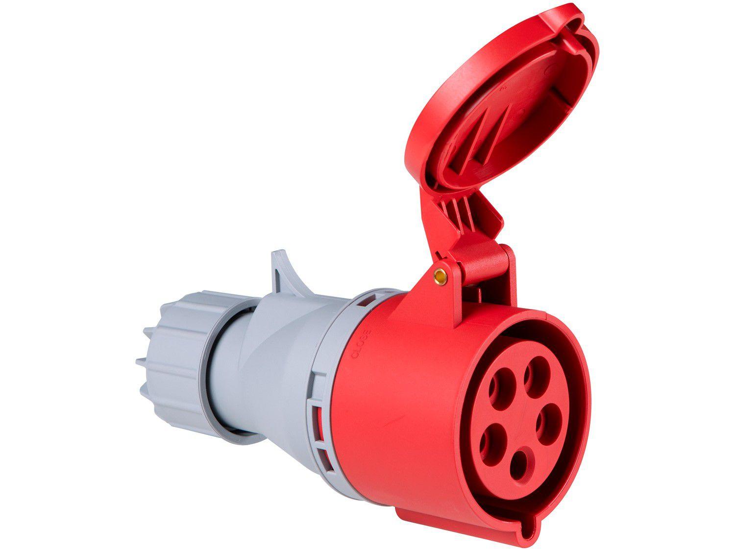Tomada Industrial de Acoplamento 3P + N + T 32A - 380V Tramontina Eletrik