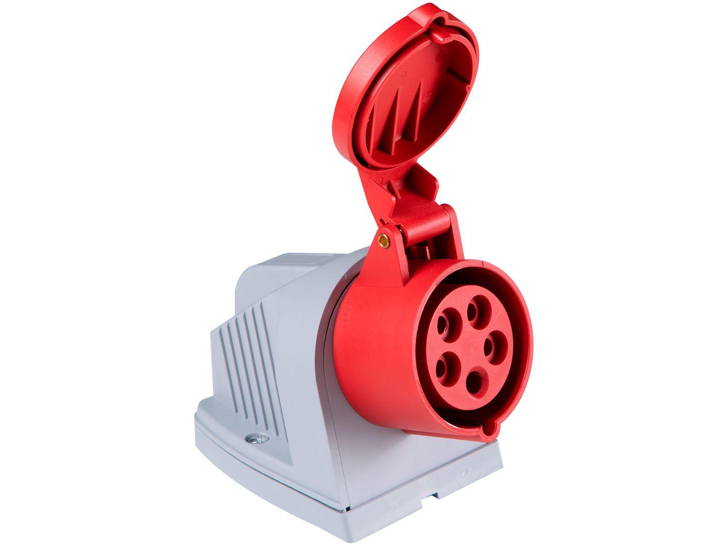 Tomada Industrial de Sobrepor 3P+N+T 16A - 380V Tramontina Eletrik