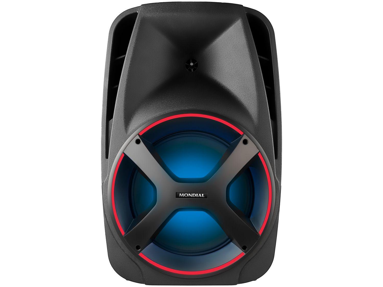 Caixa de Som Mondial Connect Power CM-550 - Bluetooth Amplificada 550W 12" USB
