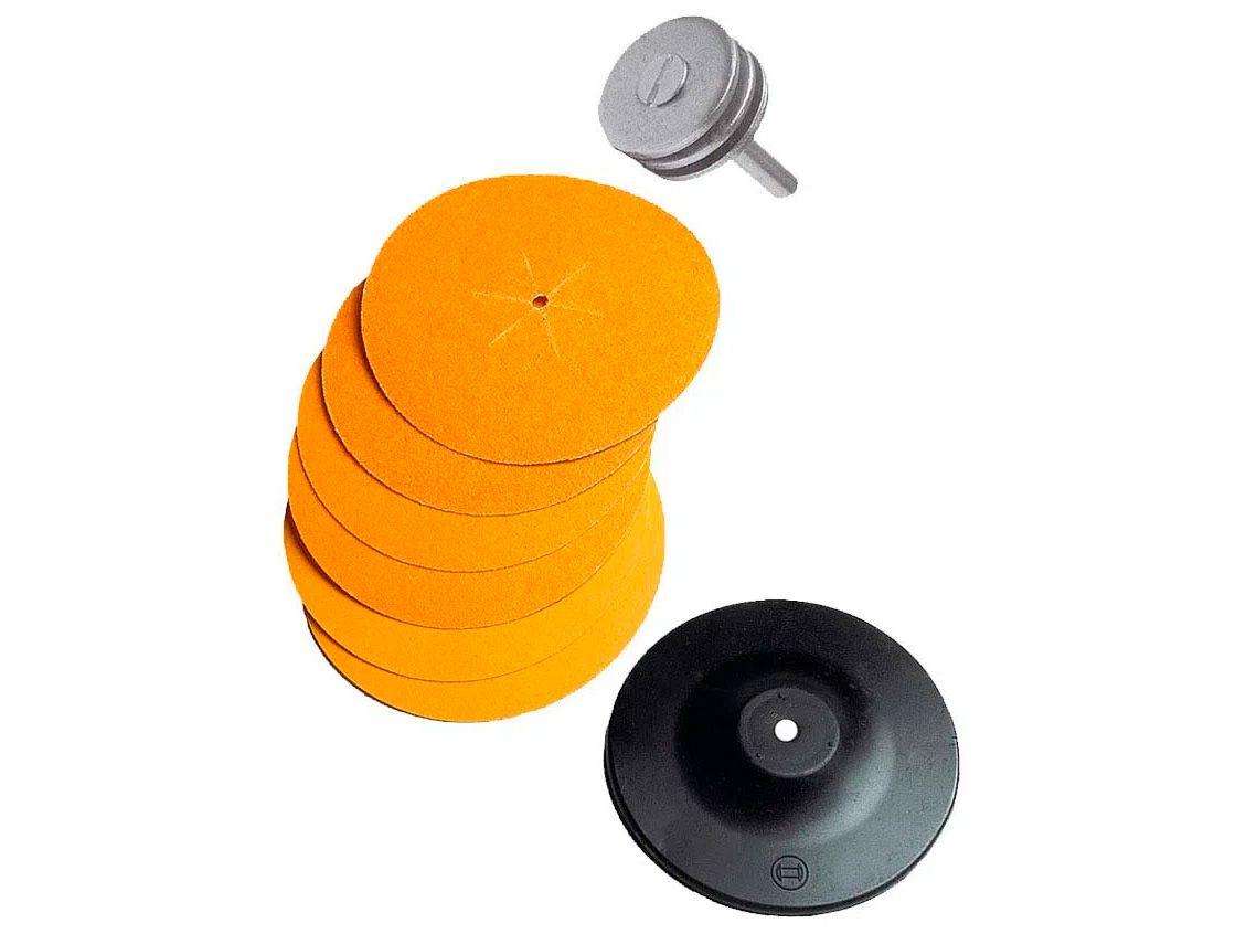 Disco de Lixa 130mm para Madeira Bosch - 9618089260-000 8 Peças