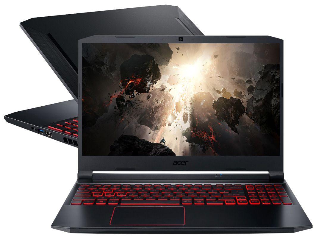 Notebook Gamer Acer Aspire Nitro 5 AN515-43-R4C3 - AMD Ryzen 7 8GB 512GB SSD 15,6" NVIDIA GTX 1650TI