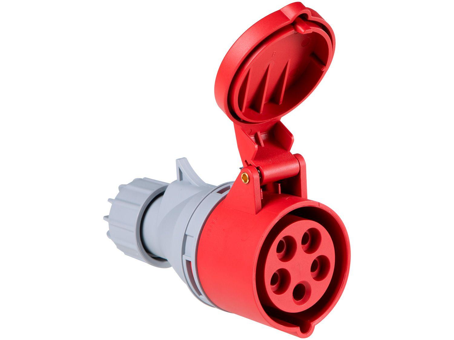 Tomada Industrial de Acoplamento 3P+N+T 16A - 380V Tramontina Eletrik