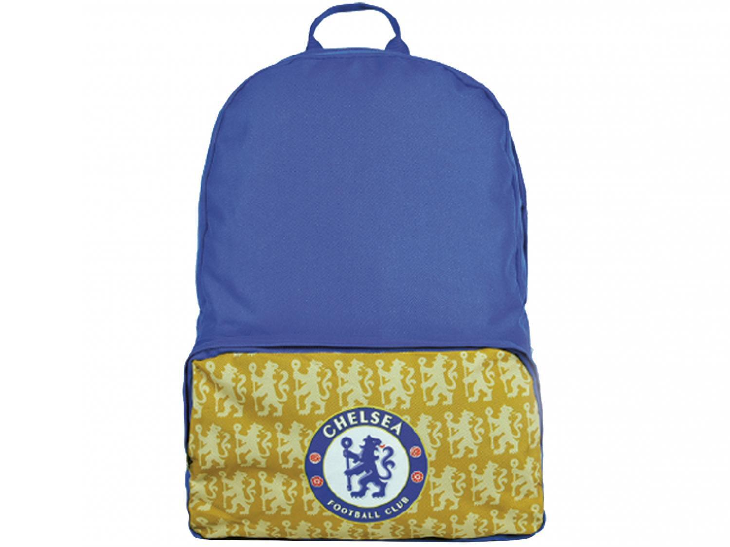 Mochila Casual Maccabi Art 22L Chelsea - Time de Futebol Azul e Amarelo