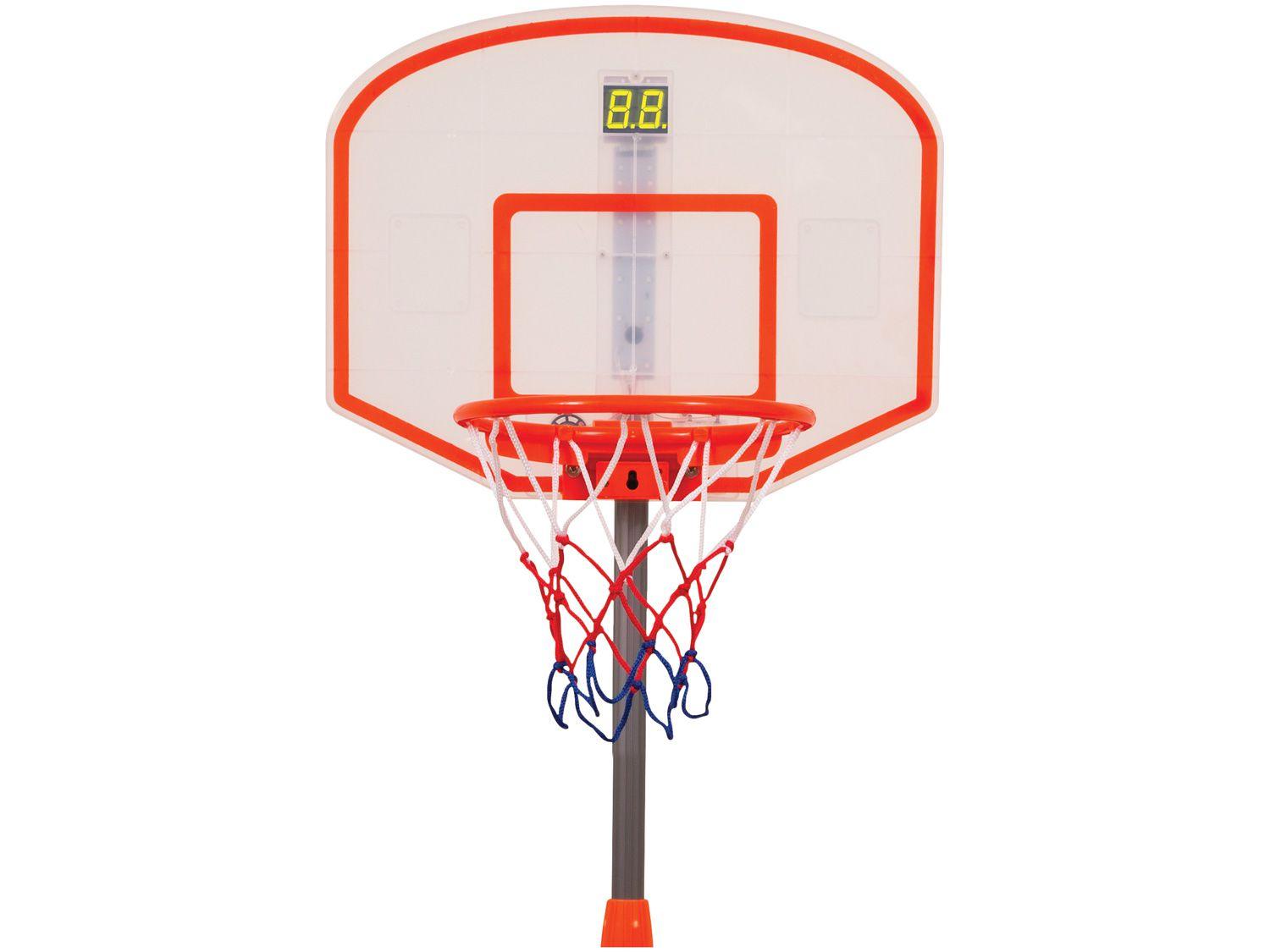 Tabela de Basquete Maccabi Art 8698 - com Cesta e Estrutura Ajustável Desmontável