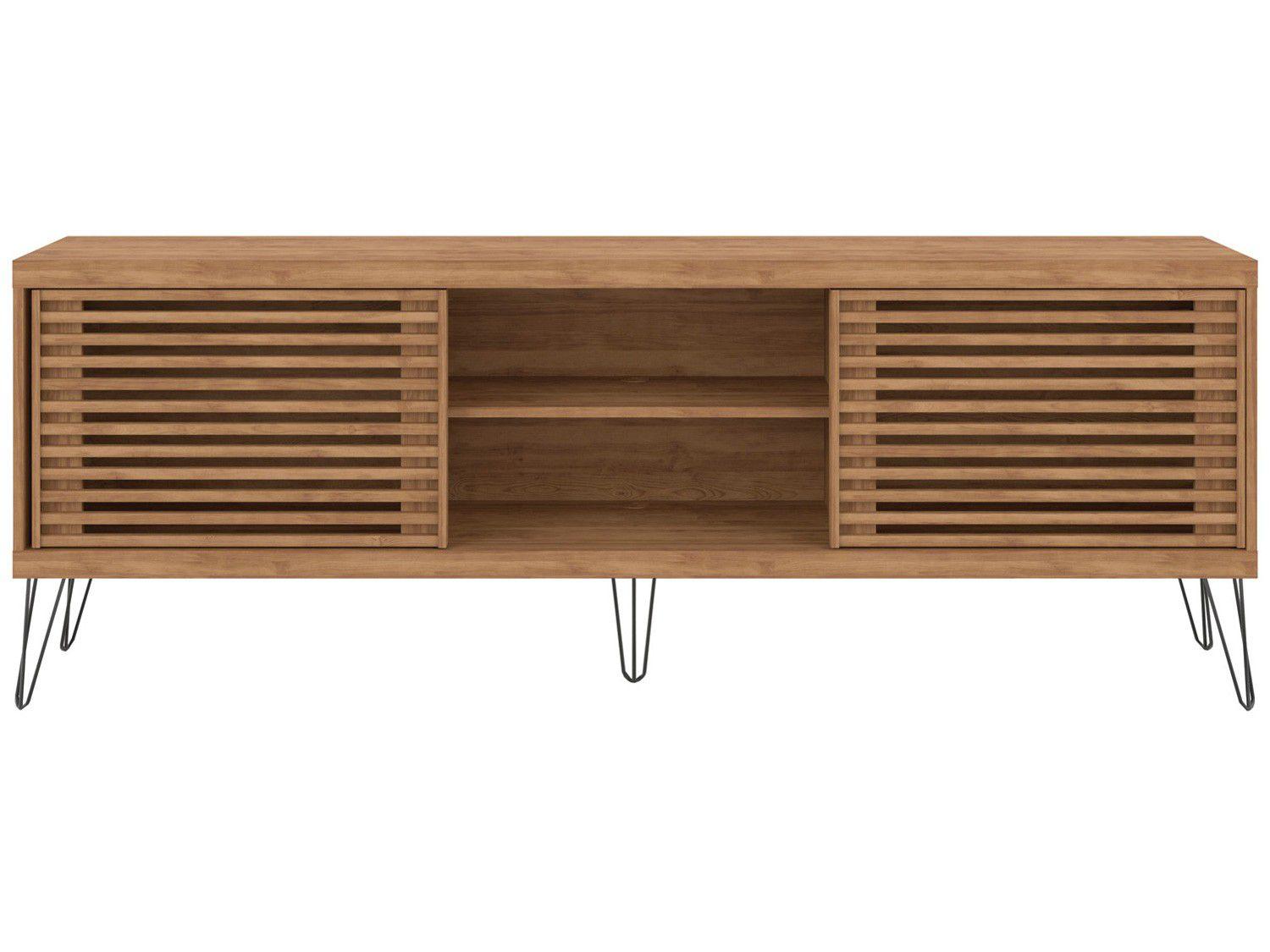 Rack para TV até 72" 2 Portas Caemmun Frizz