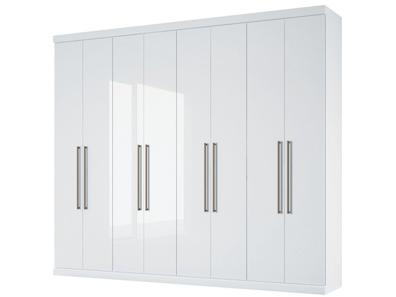 Guarda-roupa Casal 8 Portas 6 Gavetas - Santos Andirá Ele e Ela New