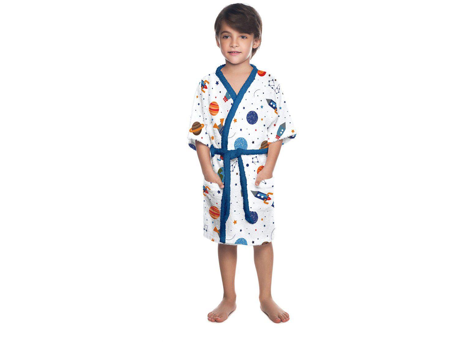 Roupão Infantil Lepper Espaço Divertido