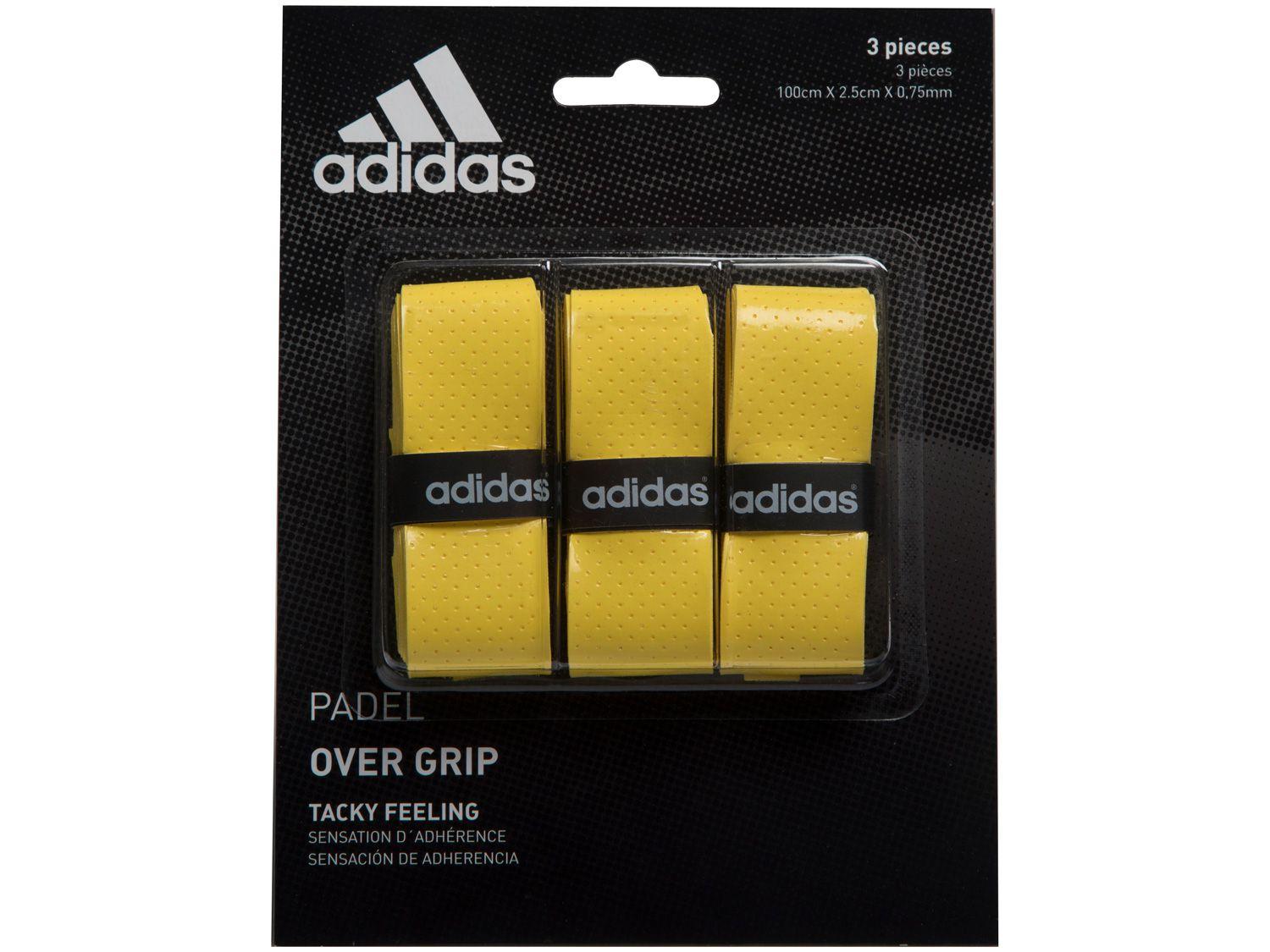 Overgrip Adidas Performance Tacky Feeling Amarelo - 3 Unidades