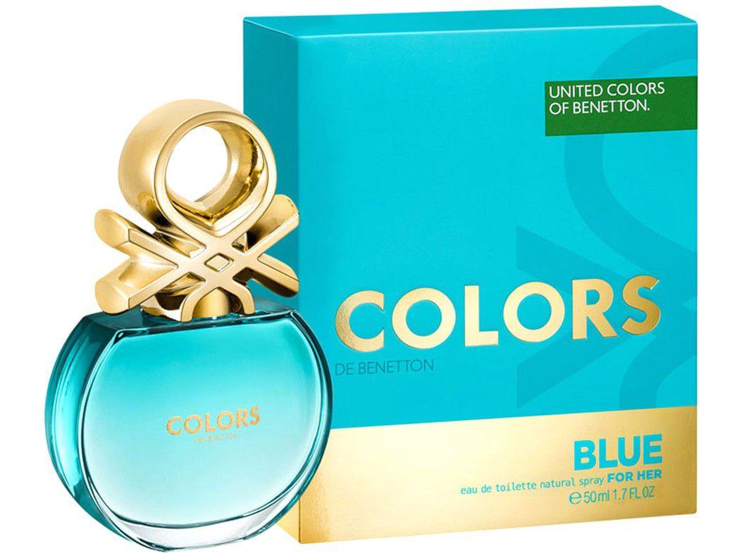 Perfume Benetton Colors Blue Feminino - Eau de Toilette 80ml