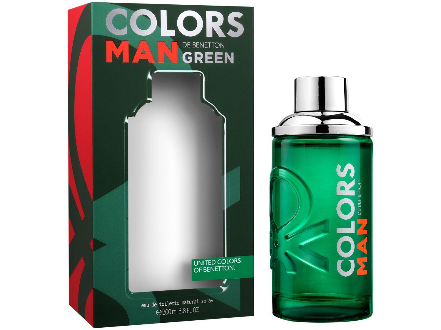 Perfume Benetton Colors Man Green Masculino - Eau de Toilette 200ml