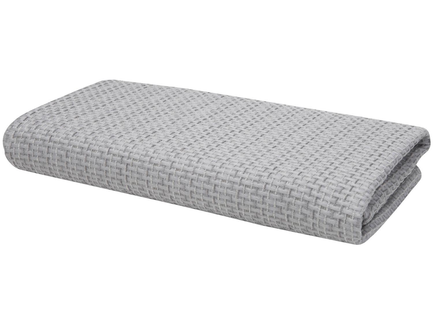 Peseira Queen 65x240cm Cinza Lartex - Jacquard Better