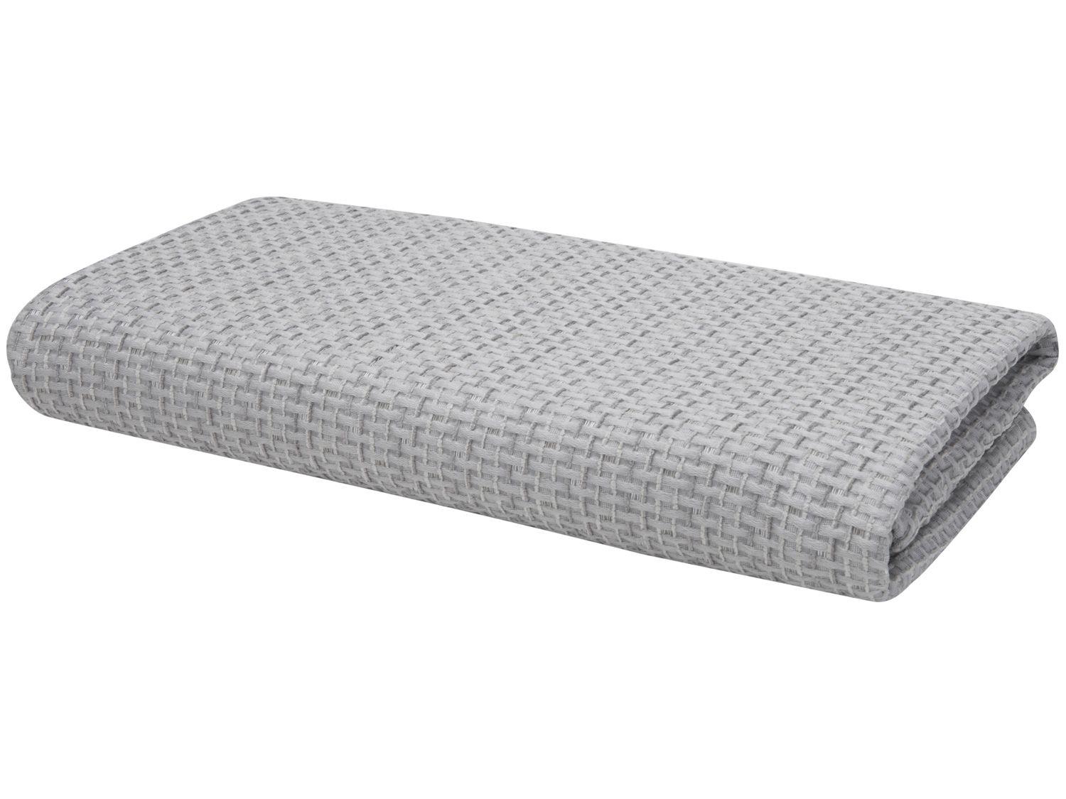 Peseira King 65x260cm Cinza Lartex - Jacquard Better