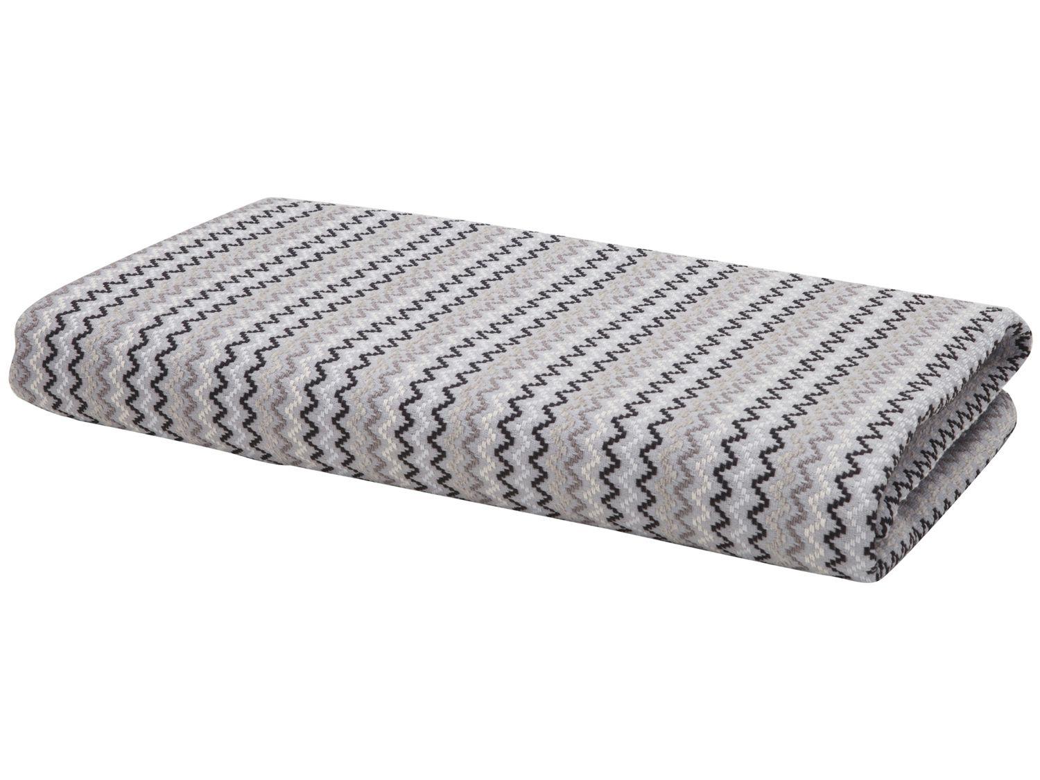 Peseira King 65x260cm Cinza Lartex Jacquard Hog