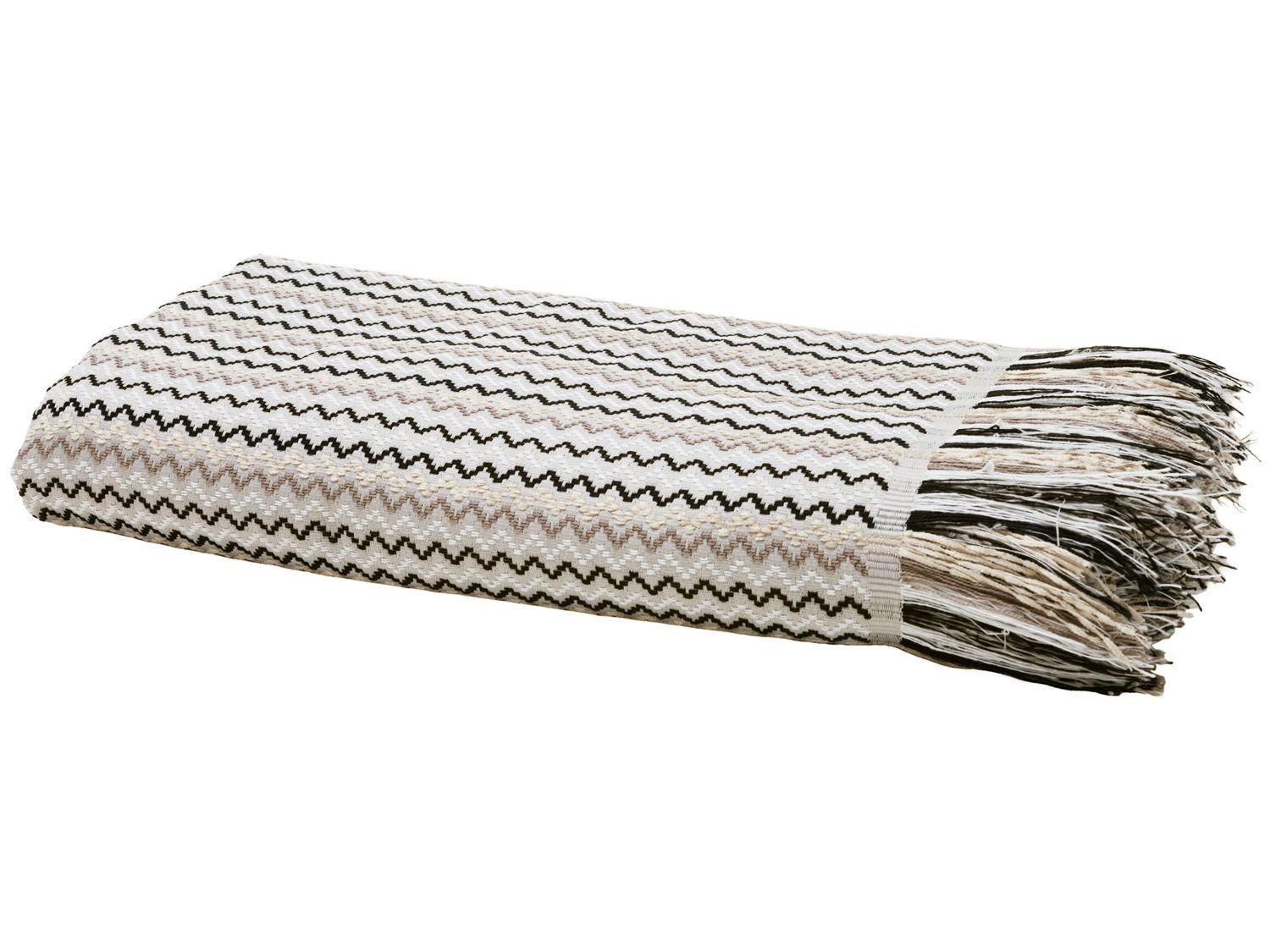 Manta 140x140cm Lartex Jacquard Hog - Cinza