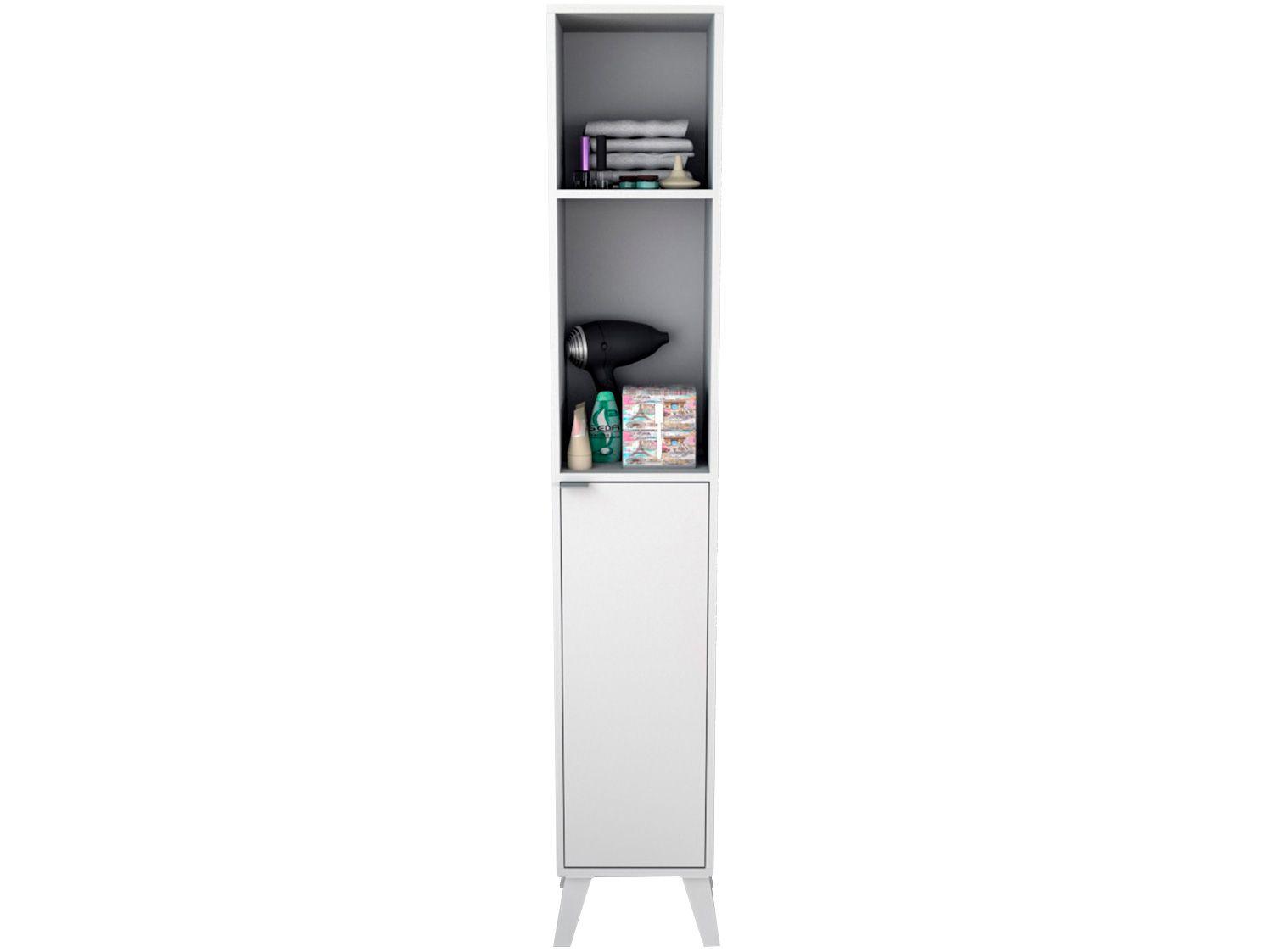 Armário Multiuso 1 Porta 4 Prateleiras - Appunto Slim