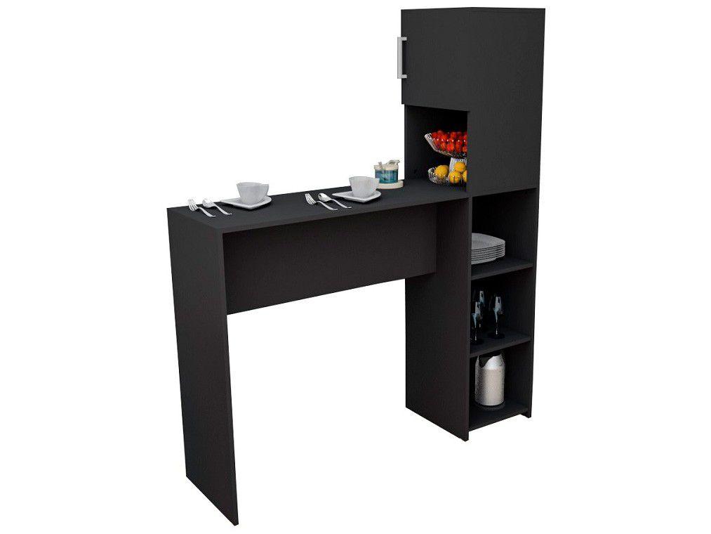Bancada de Cozinha Gourmet 1 Porta - 3 Prateleiras Appunto