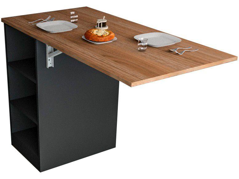 Bancada de Cozinha Gourmet 1 Porta - 4 Prateleiras Appunto Enjoy
