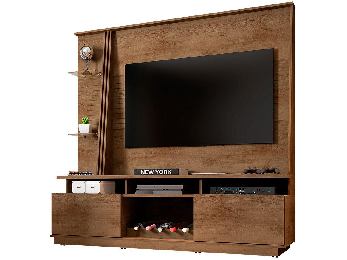 Estante Home para TV até 60" 2 Porta Madetec - RV Móveis Miami