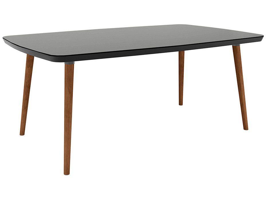 Mesa de Jantar 6 Lugares Retangular - Black RV Móveis Copacabana