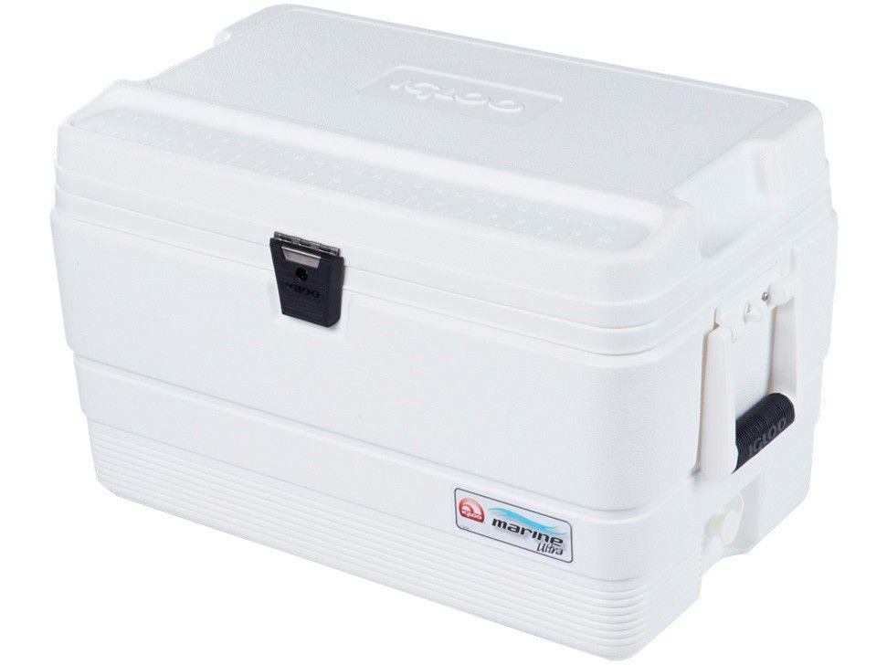 Caixa Térmica Igloo 51L Marine Ultra Branco
