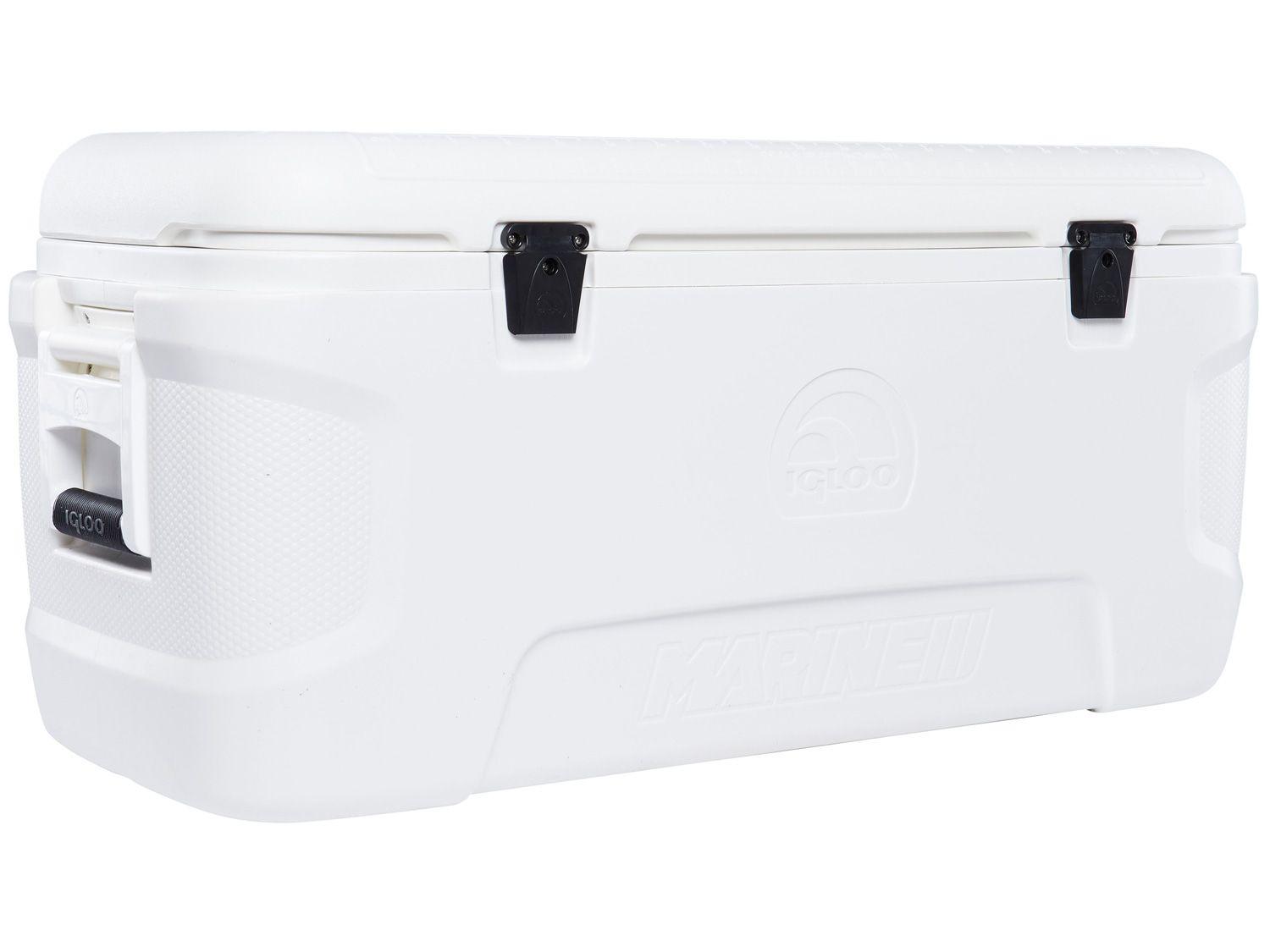 Caixa Térmica Igloo 113L Marine Countour Branco