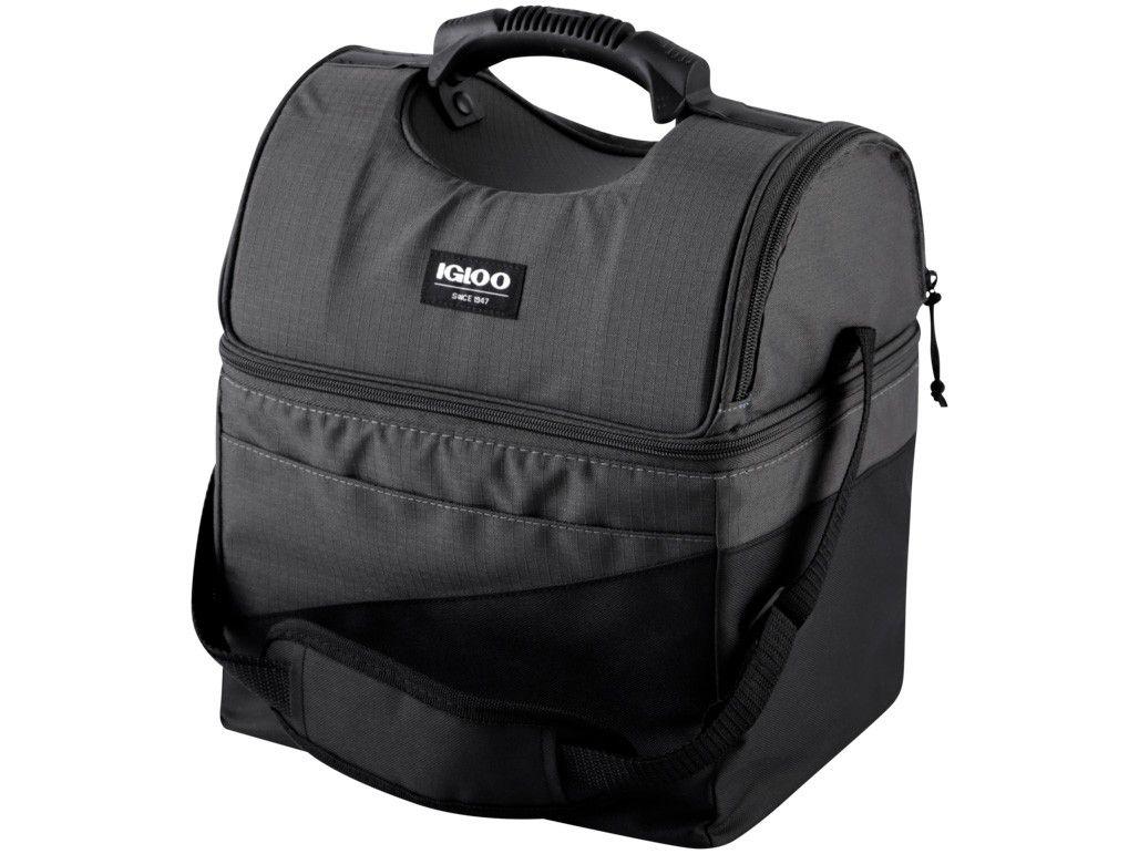 Bolsa Térmica Igloo 9L Tech Playmate Gripper - Cinza e Preto
