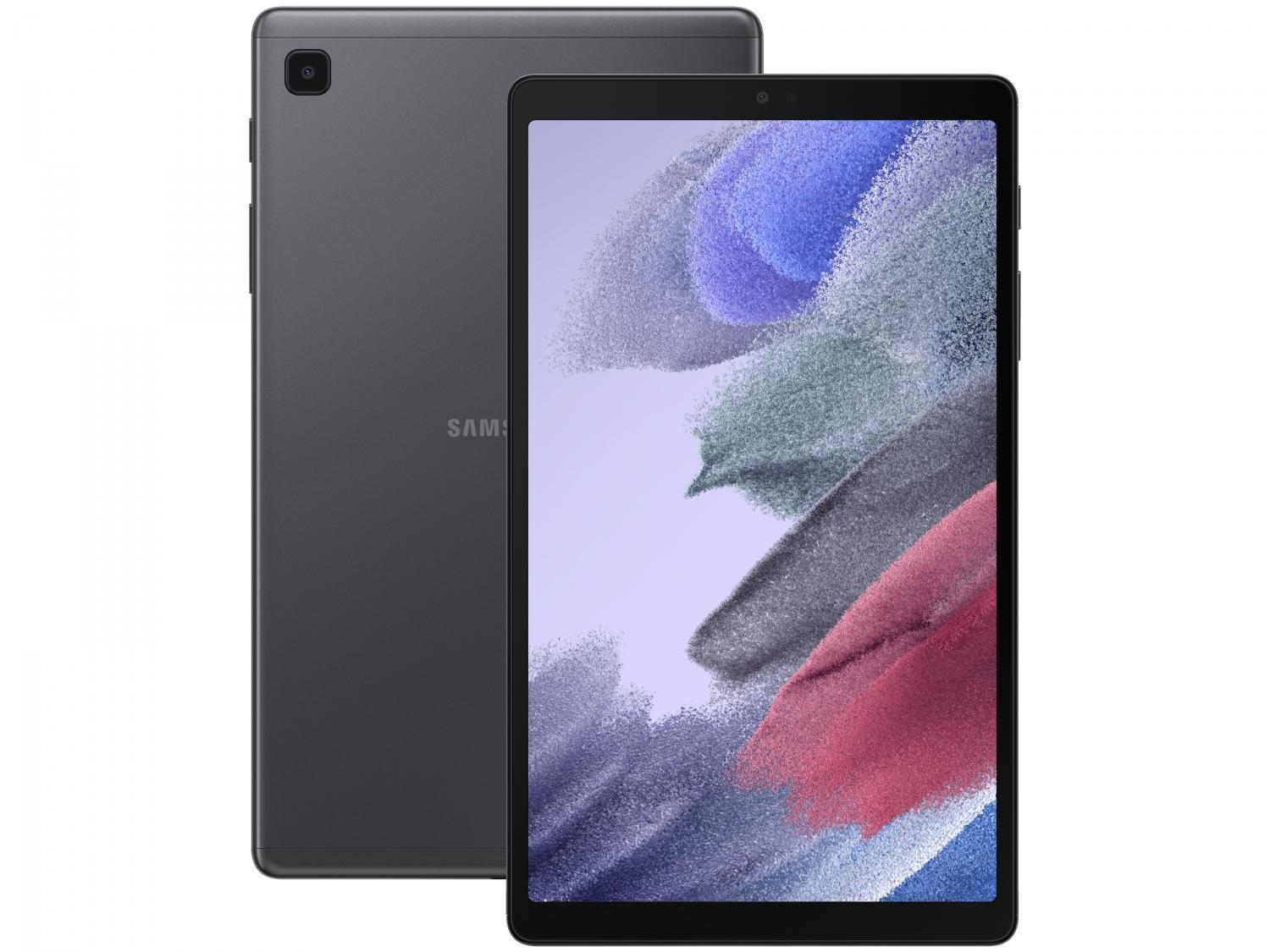 Tablet Samsung Galaxy A7 Lite 8,7" Wi-Fi 64GB - MediaTek MT8768T Câm. 8MP