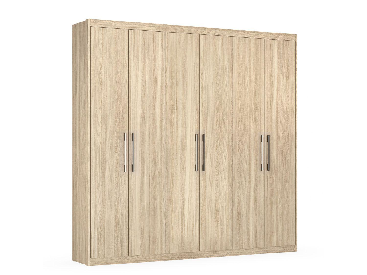 Guarda-roupa Casal 6 Portas 4 Gavetas - Demóbile Capital