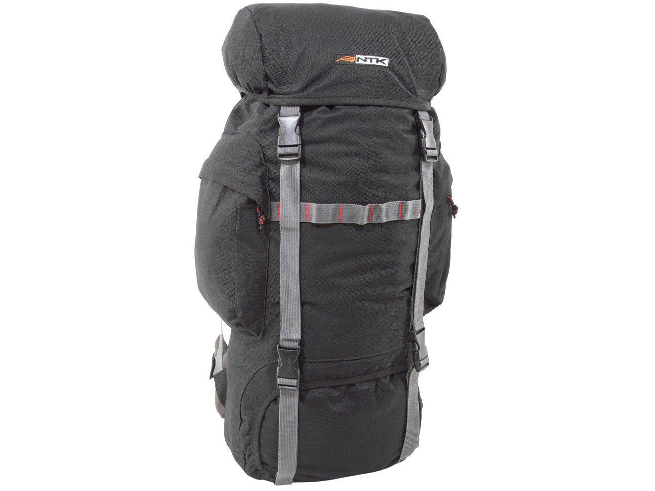 Mochila Cargueira de Trilha Nautika 45L - Intruder Preta