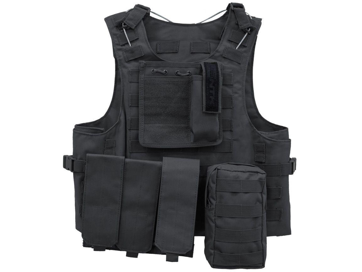 Colete Tático Airsoft NTK Tático Octos Preto
