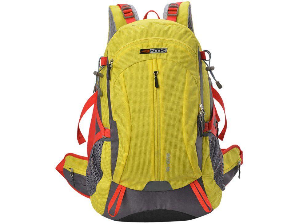 Mochila Nautika 40L com Capa de Chuva - GT Nazca Amarela