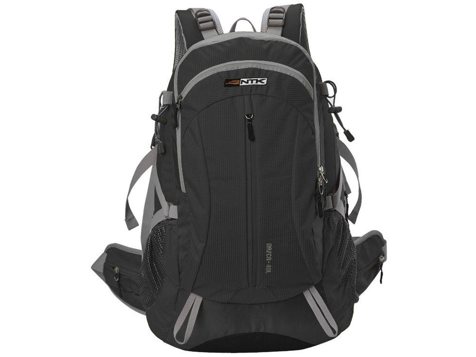 Mochila Nautika 40L com Capa de Chuva - GT Nazca Preta