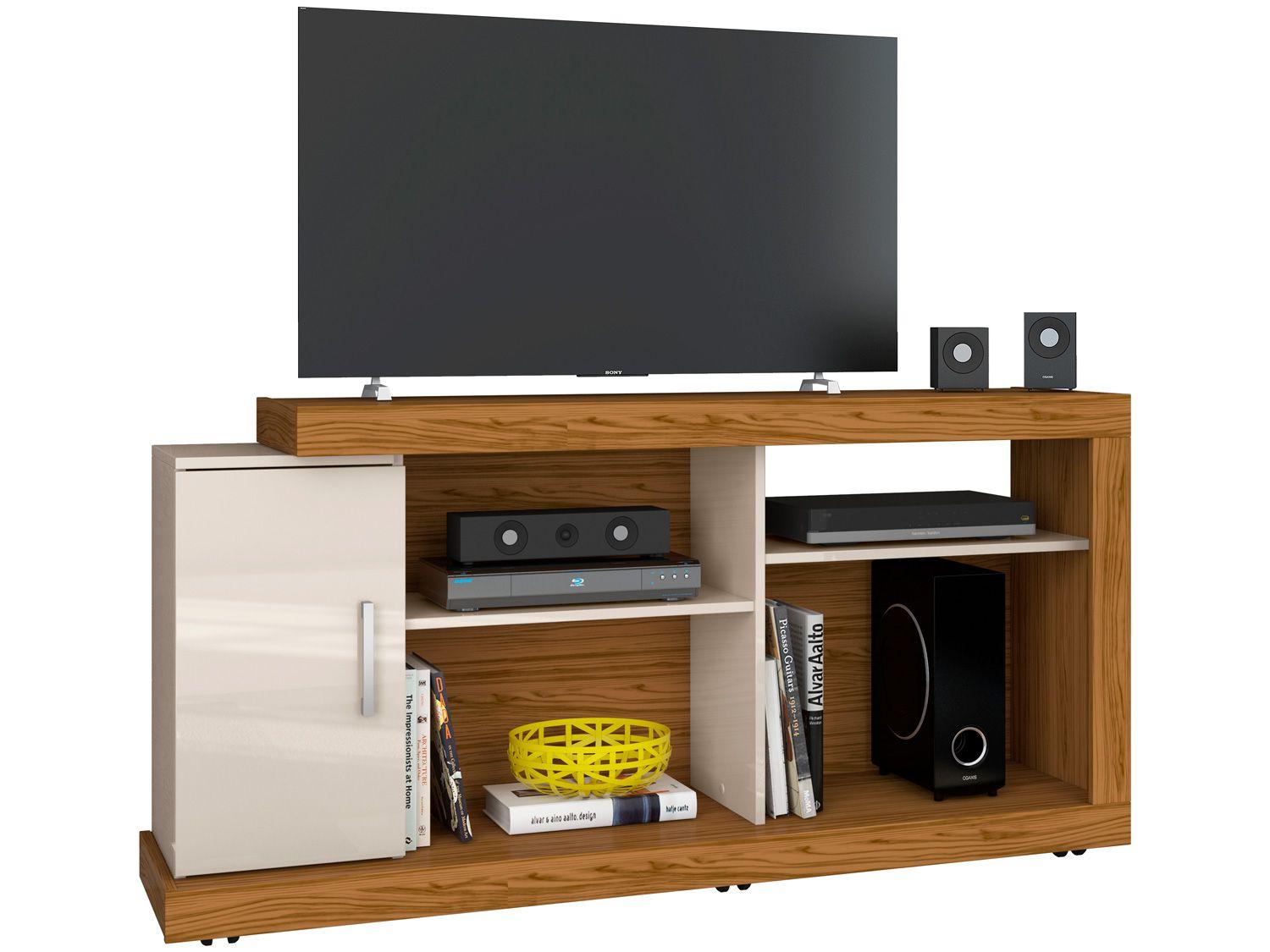 Rack para TV até 50" 1 Porta Madetec Miguel