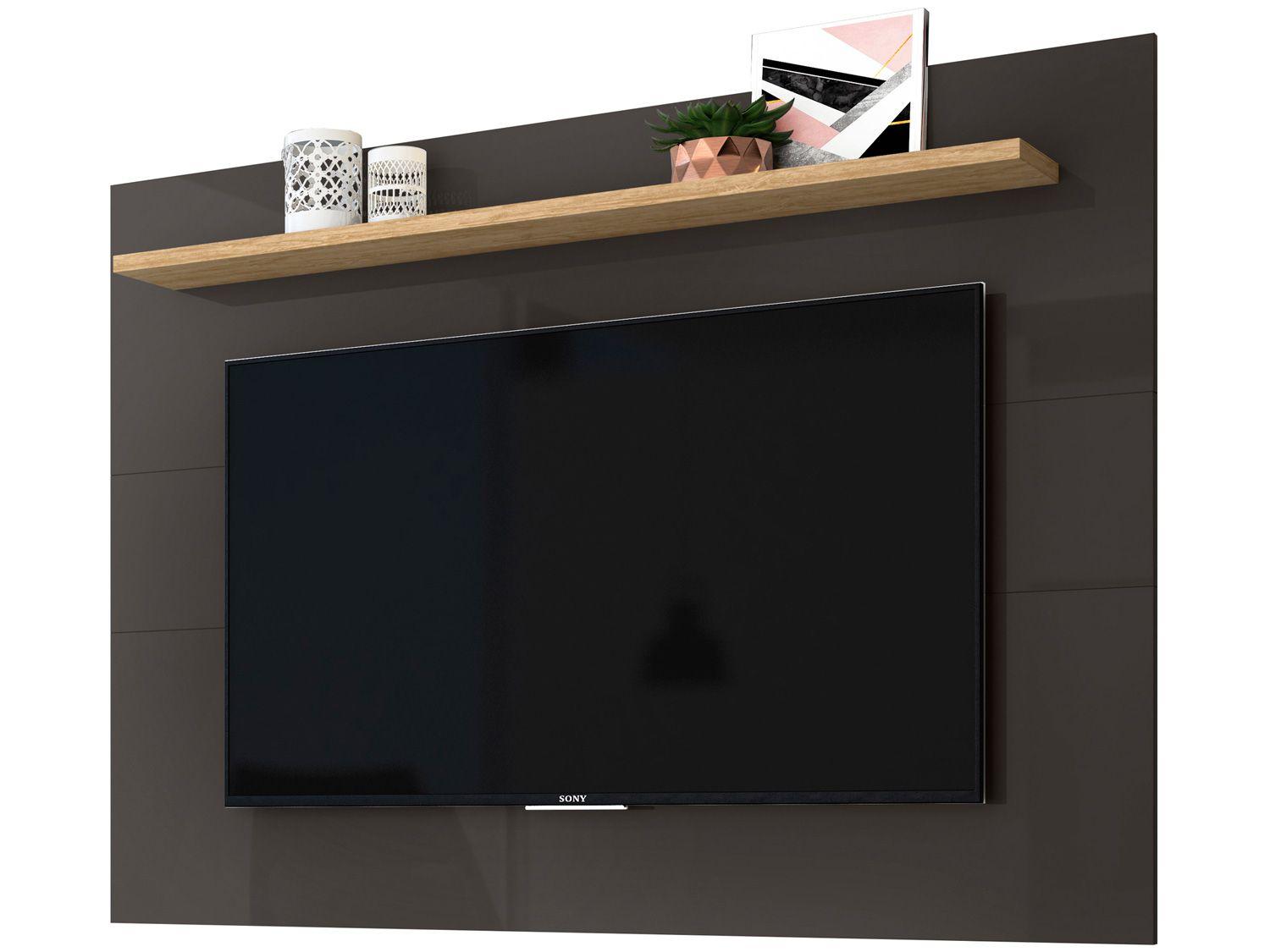 Painel para TV até 60" 1 Prateleira Madetec - Lorenzo 1.6