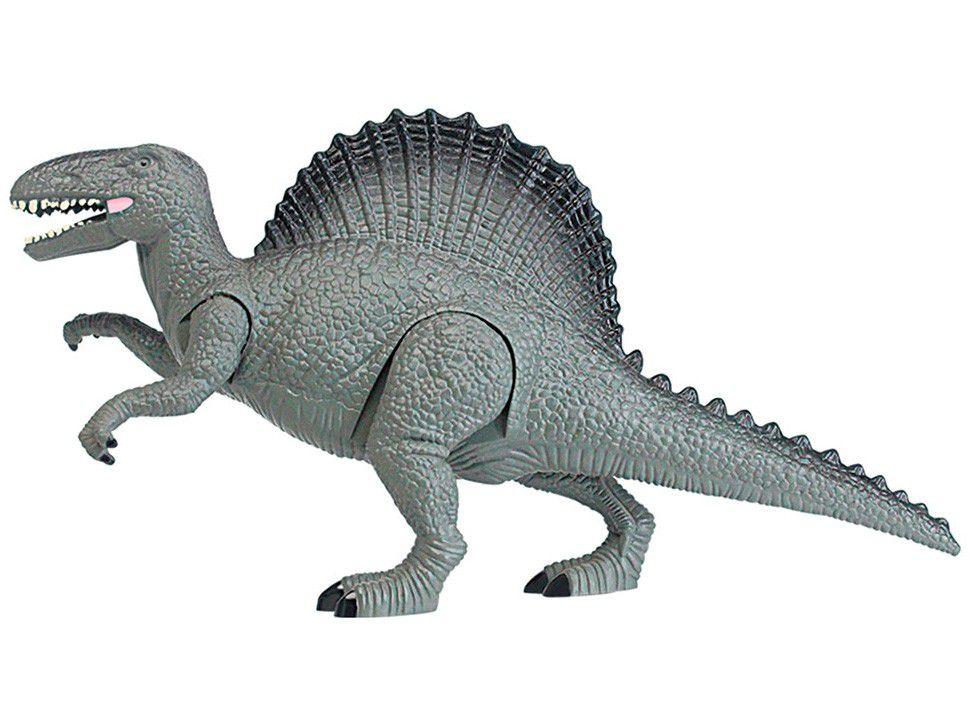 Dinossauro Feras Selvagens - Espinossauro Emite Som e Luz Candide