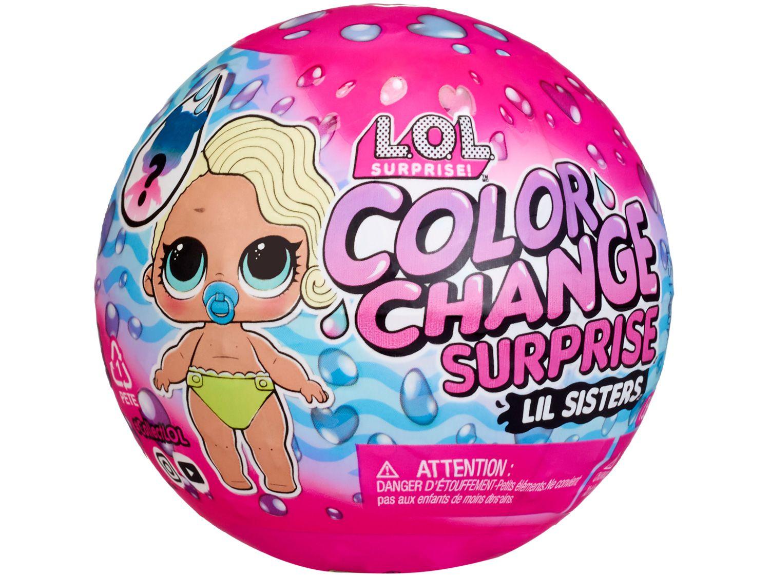 Boneca LOL Surprise Color Change com Acessórios - Candide
