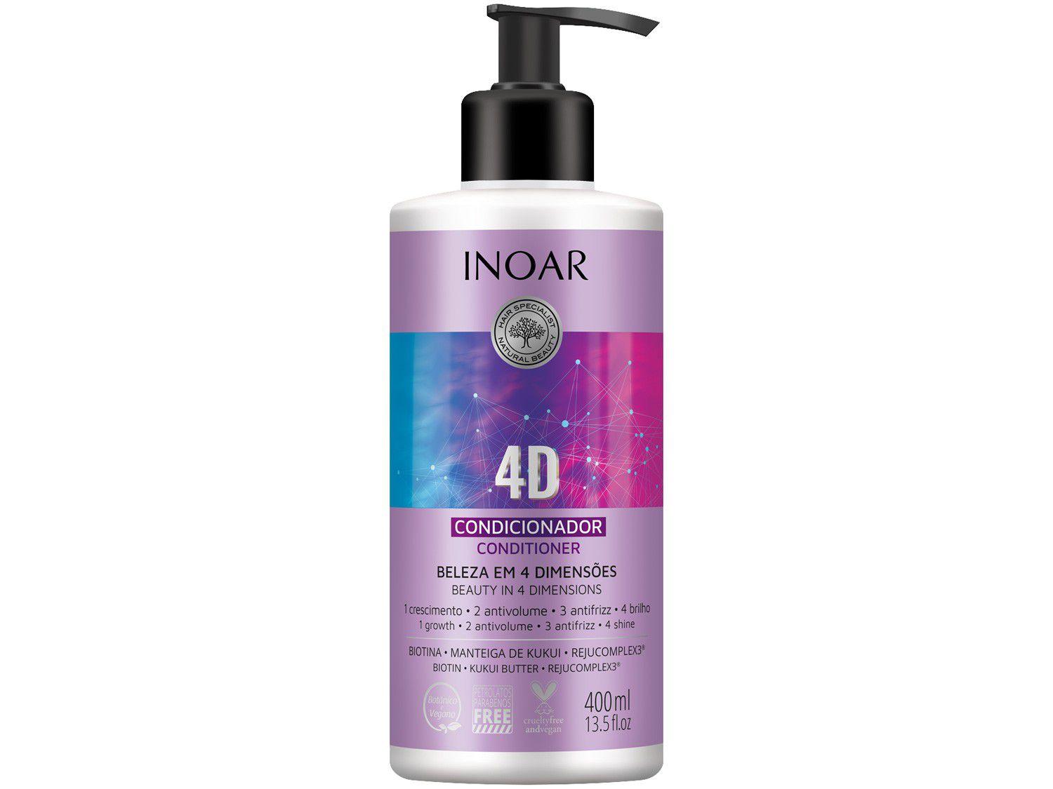 Condicionador Inoar 4D 400ml