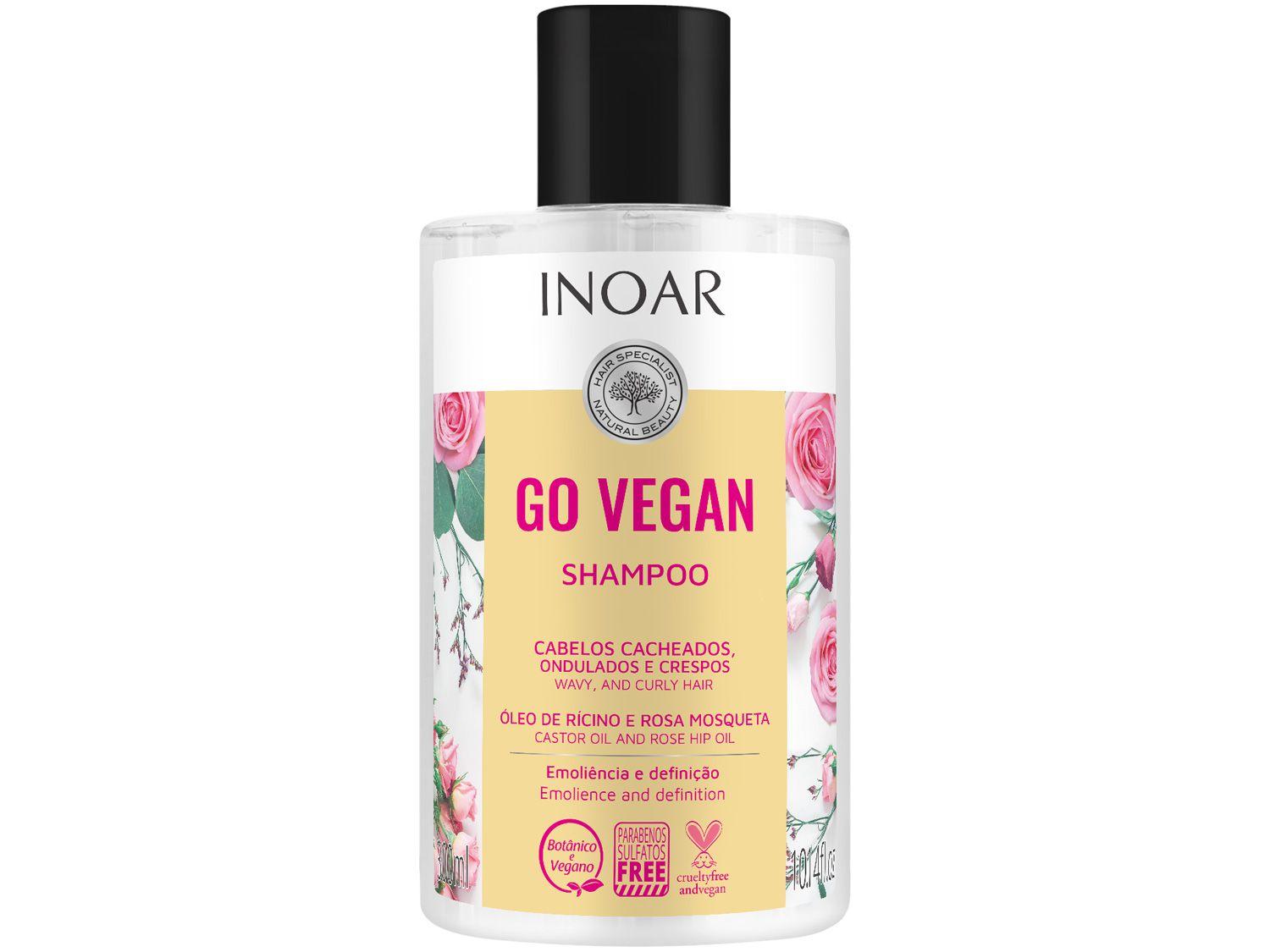 Shampoo Inoar GO Vegan Cacheados 300ml