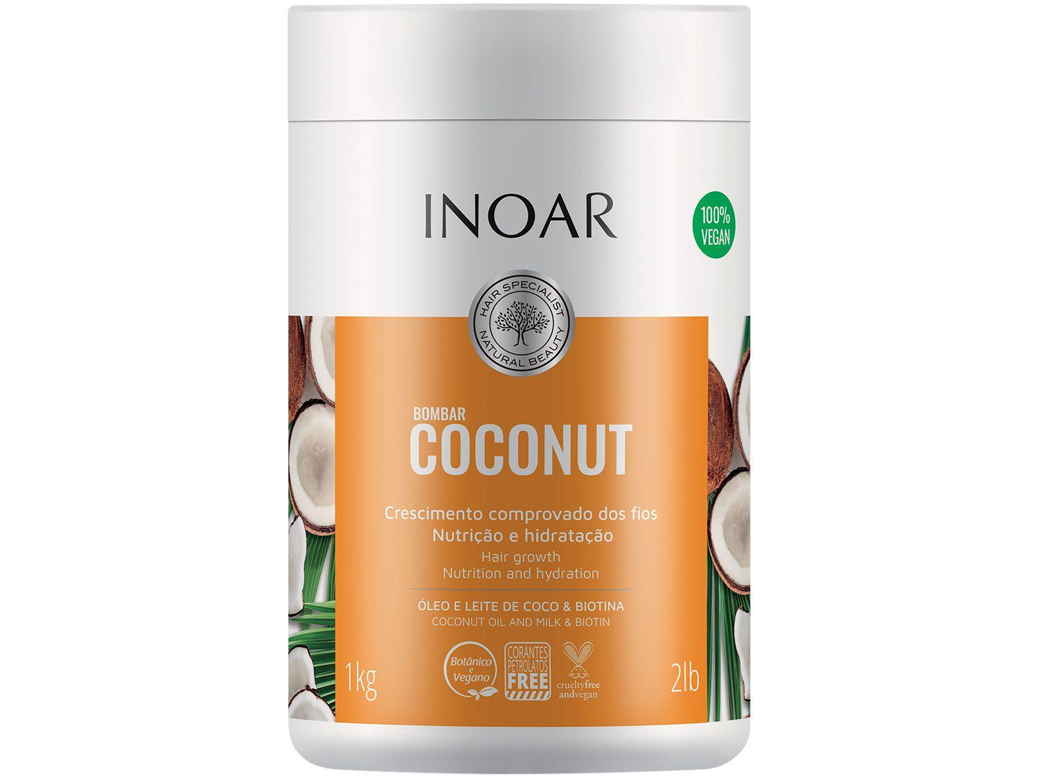 Máscara de Nutrição Inoar Bombar Coconut 1kg