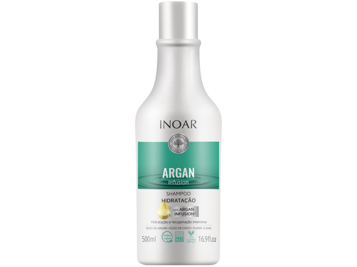 Shampoo Inoar Argan Infusion Hidratação 500ml