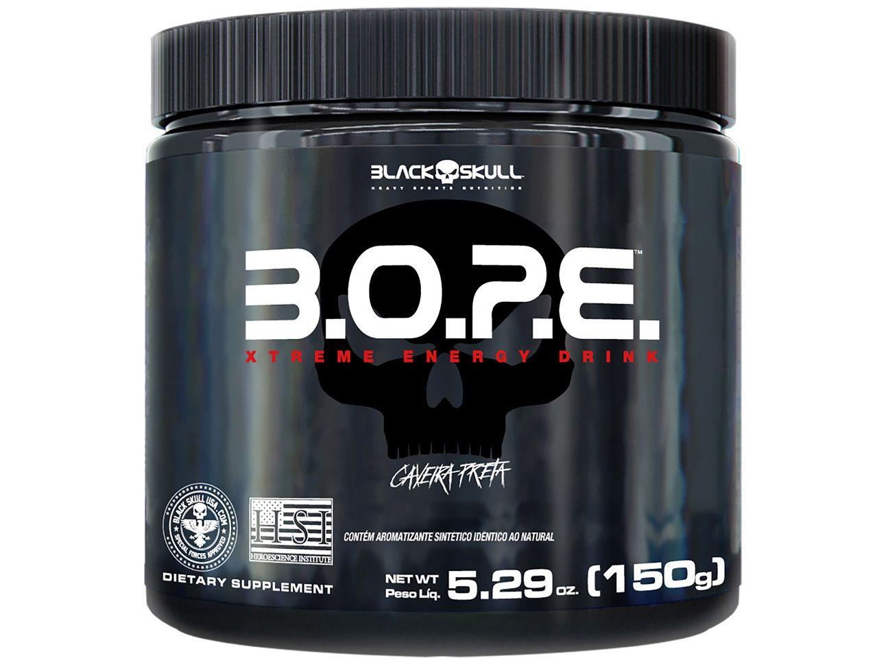 Pré Treino Black Skull B.O.P.E em Pó 150g - Fruit Punch