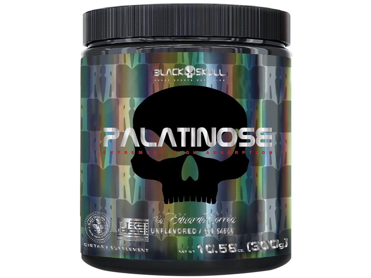 Palatinose Black Skull 300g sem Sabor