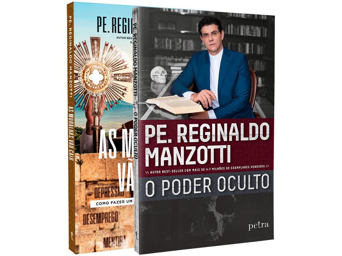 Kit Livros O Poder Oculto As Muralhas Vão Cair - Pe. Reginaldo Manzotti com Brinde