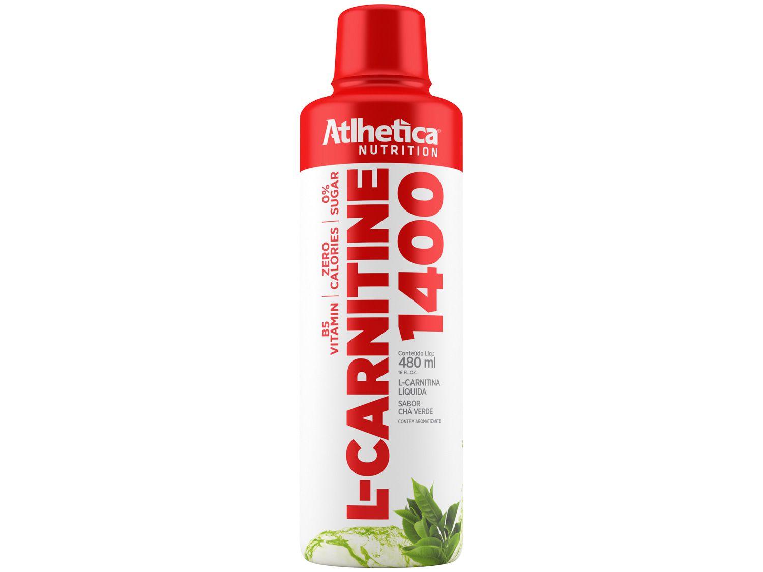 L-Carnitina Atlhetica Nutrition L-Carnitine 1400 - em Cápsulas 480ml Sem sabor Diet