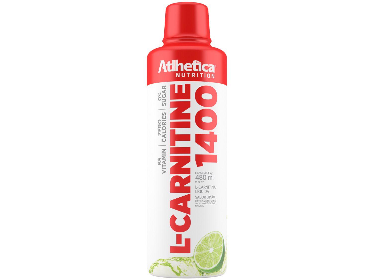 L-Carnitina Atlhetica Nutrition L-Carnitine 1400 - Líquido 480ml Limão