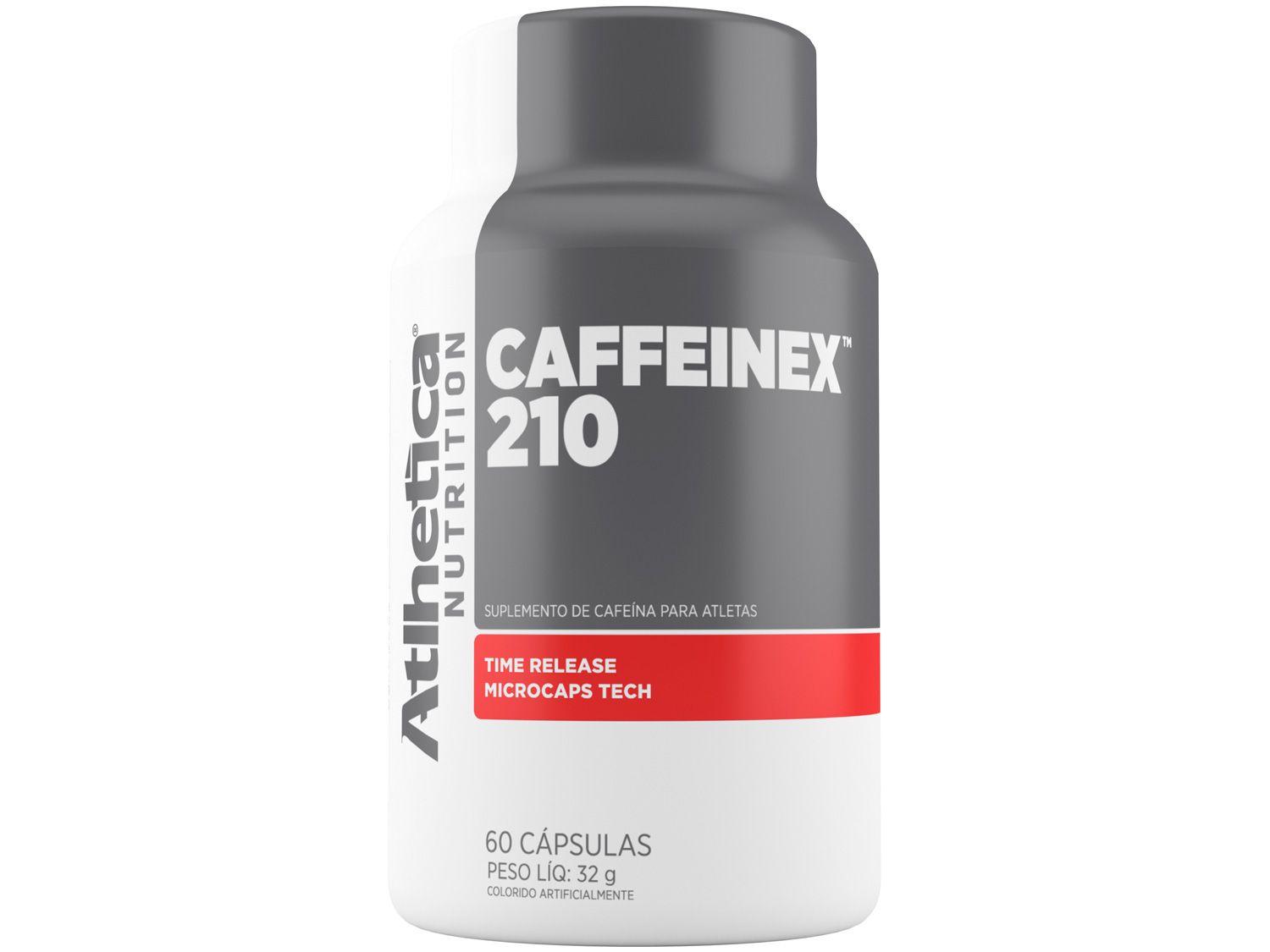 Cafeína Atlhetica Nutrition Caffeinex em Cápsulas - 60 Cápsulas
