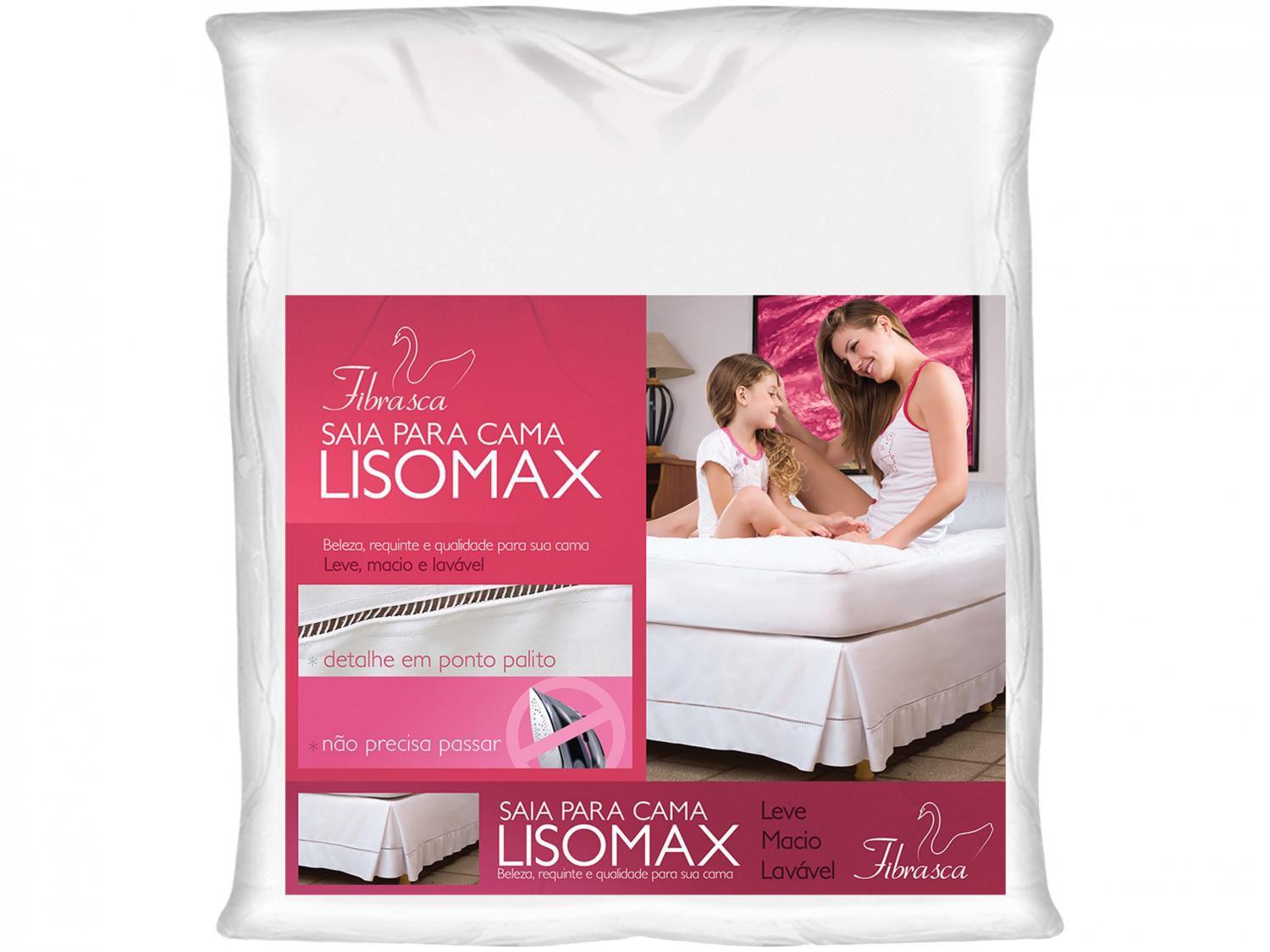 Saia para Cama Box Queen Lisomax Fibrasca