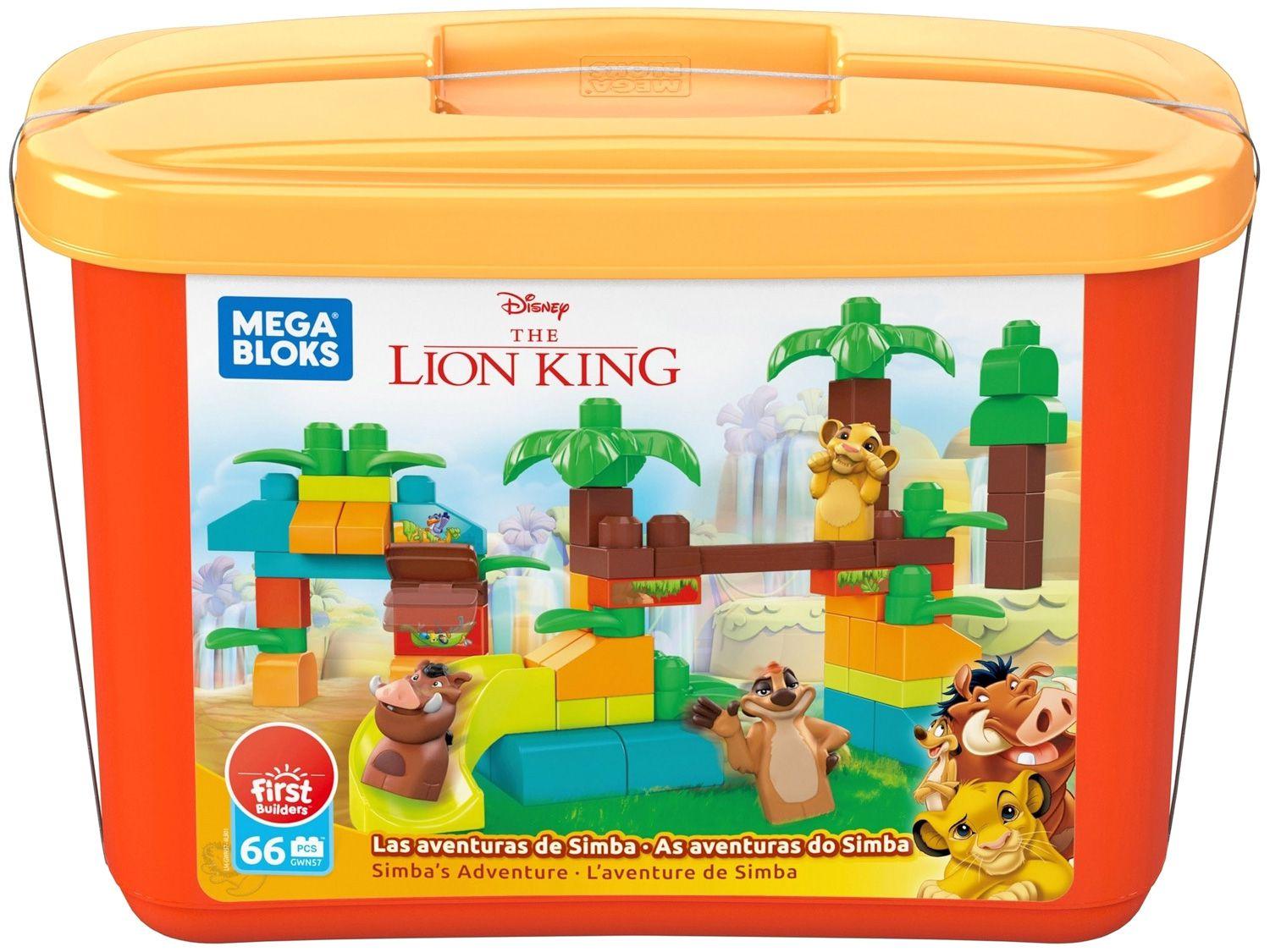 Blocos de Montar O Rei Leão GWN57 Mega Bloks - 69 Peças